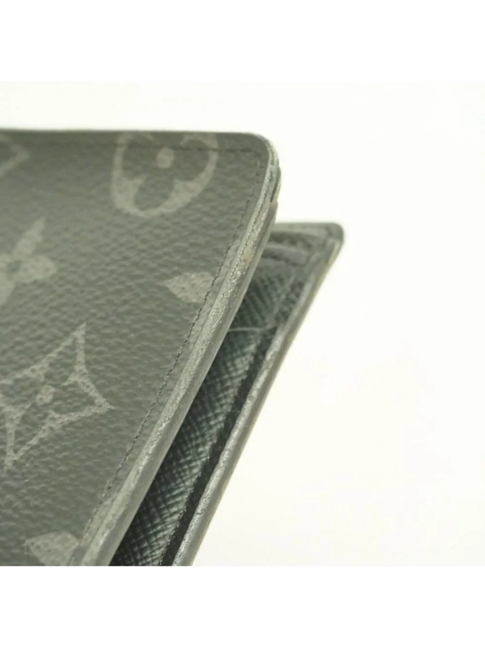 Louis Vuitton Billfold Monogram Eclipse Portefeuille Multiple Black Wallet